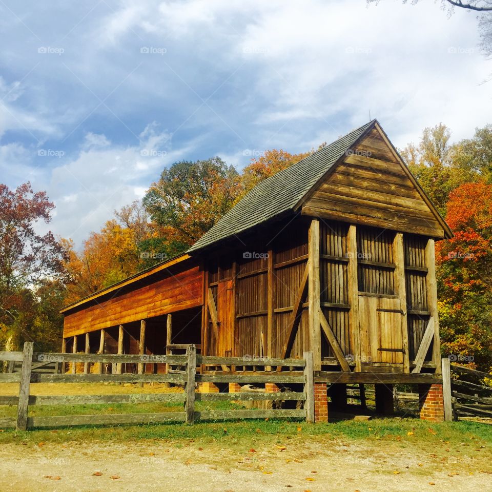 Historic Wooden stable 