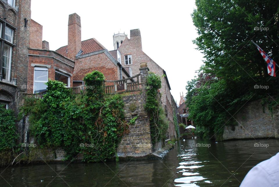 Old city in Brugge 