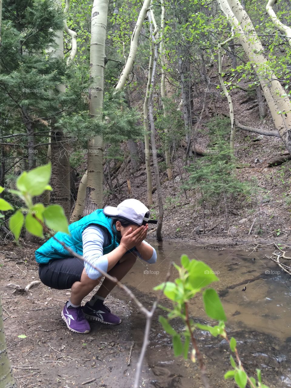 Water wash . Hike