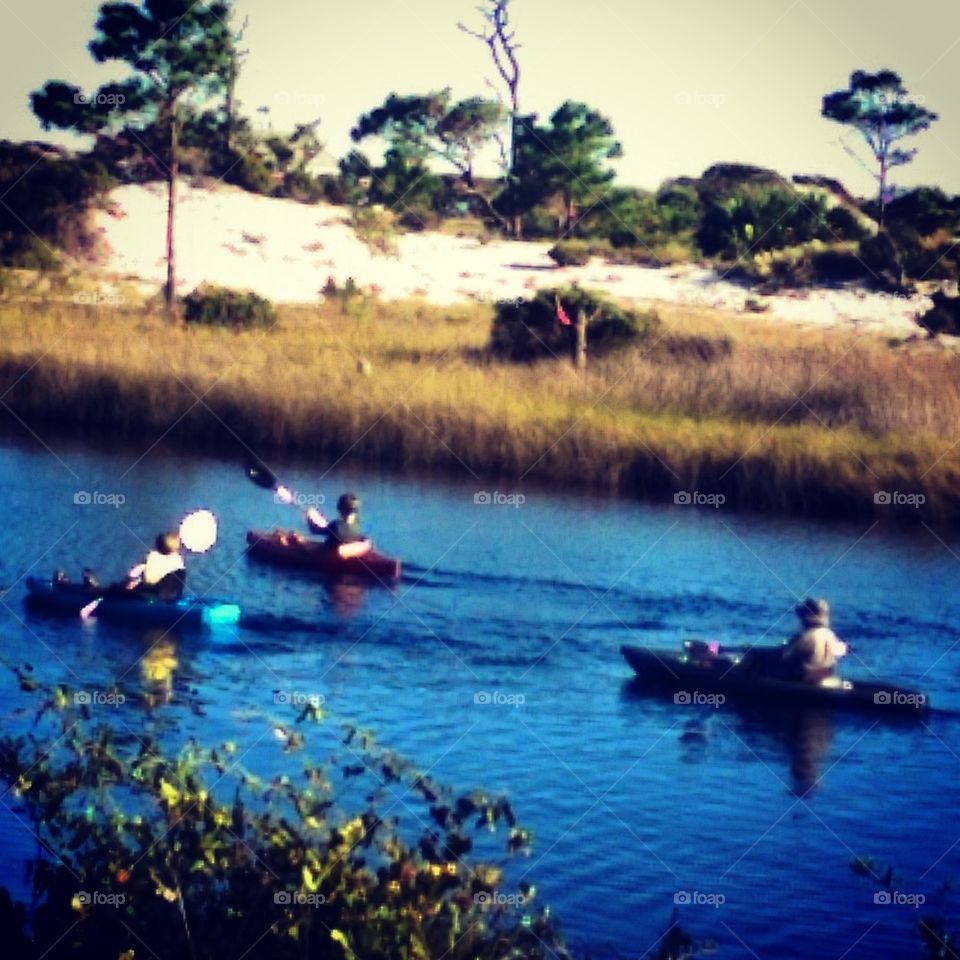 Canoeing 