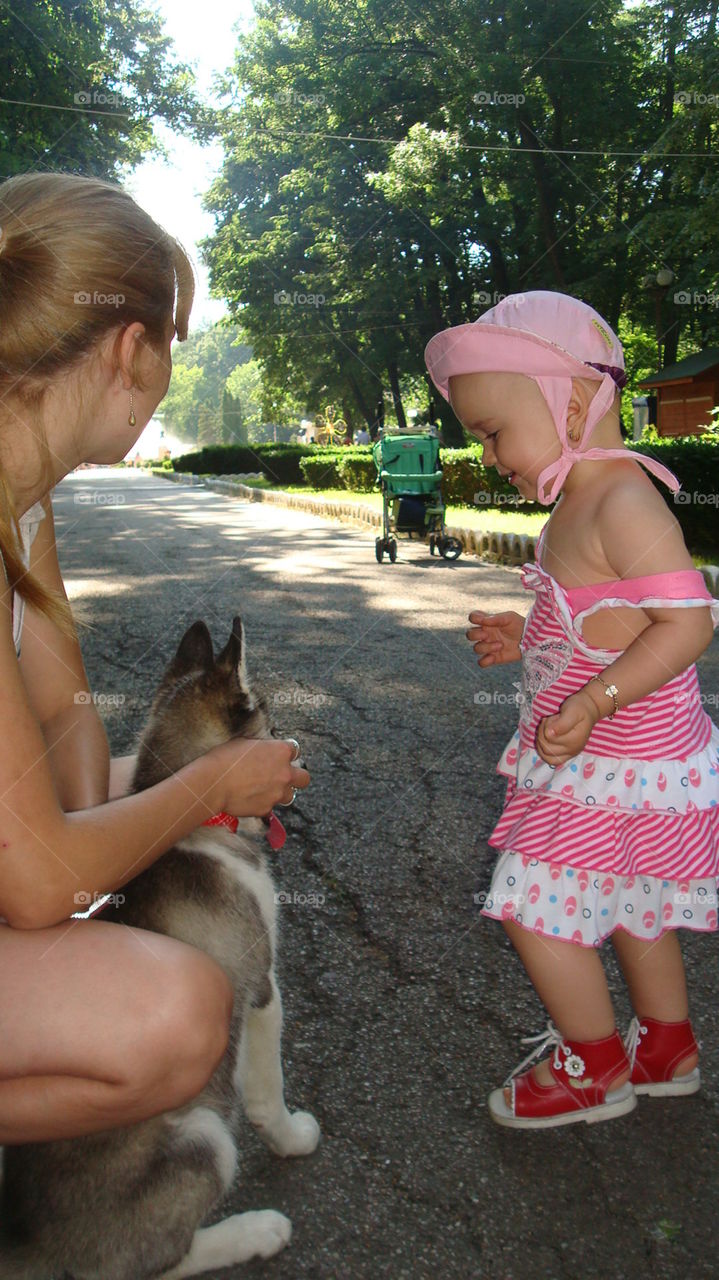 Child, Girl, People, Outdoors, Summer