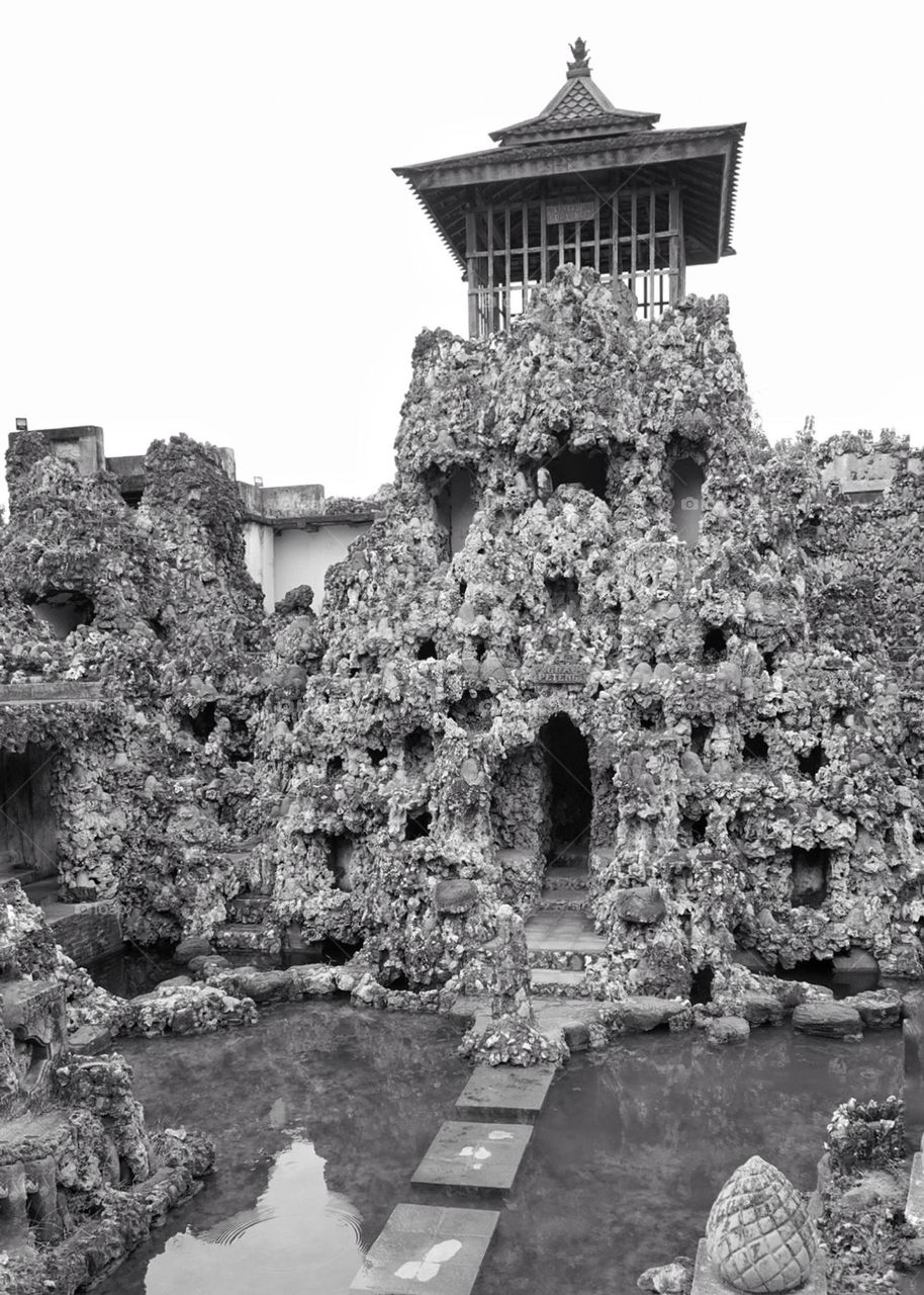 cave for meditation - Architecture in B&W