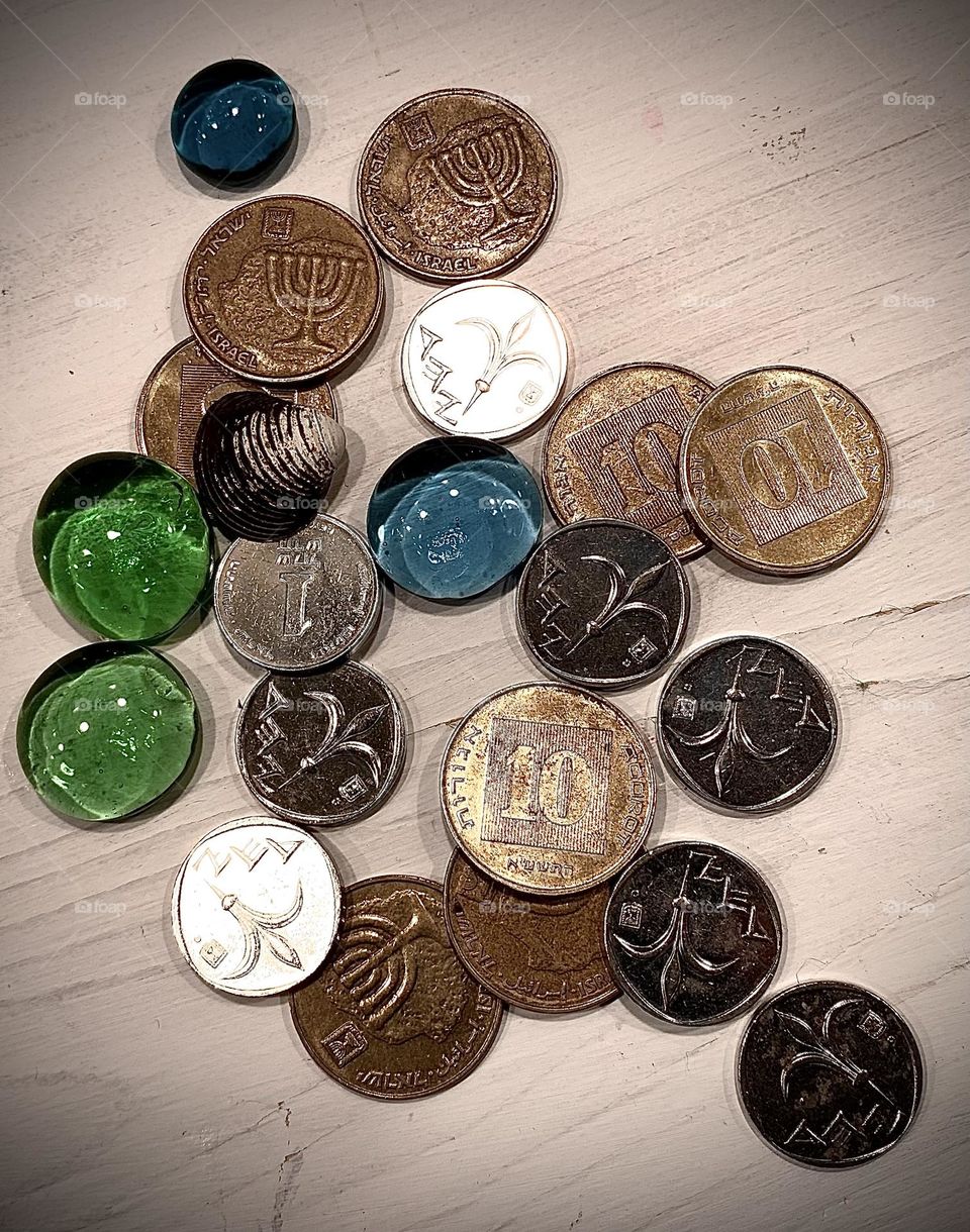 Stepping outside of your world, and into the unfamiliar, is a magical experience. When traveling internationally, you can learn about other cultures, languages, cuisines, and even money. This is from Israel.