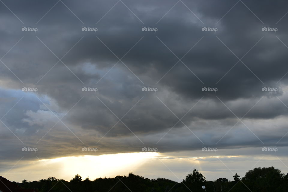 interestingly looking sky