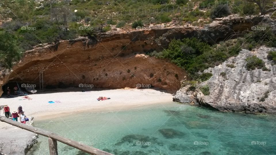 hidden beach/ Greece
