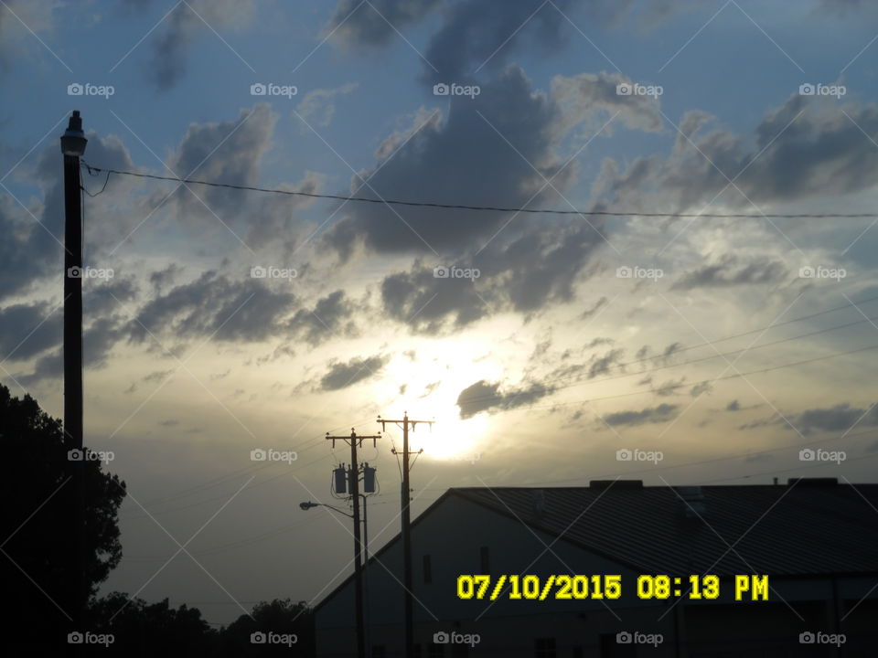 East Texas sunset. This is a picture of the sun setting in East Texas. 👣 🚶 🏃 🔥 💨