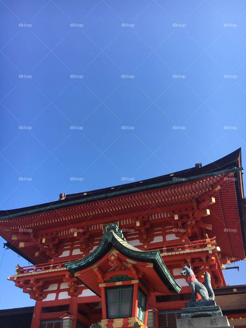 Main temple at Fushimi Inari