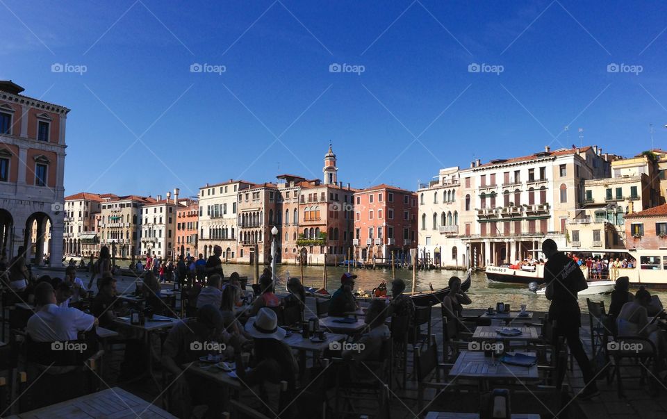 Lunch in Venice
