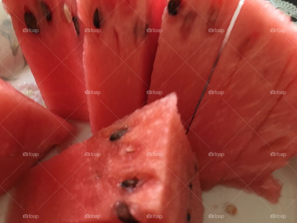 Slices of watermelon 