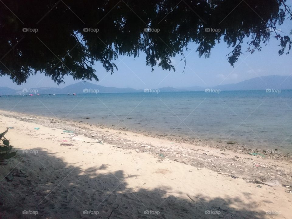 Sand, Beach, Water, No Person, Travel