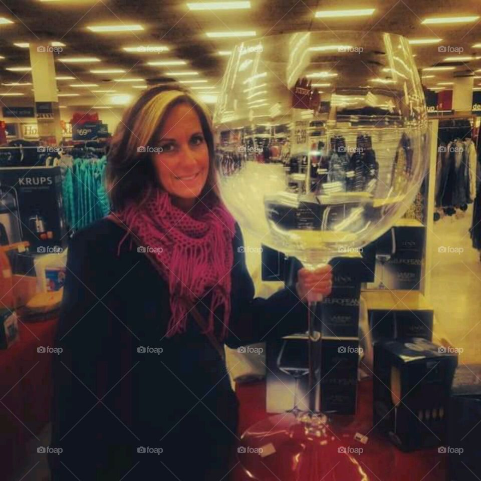 My size wine glass!