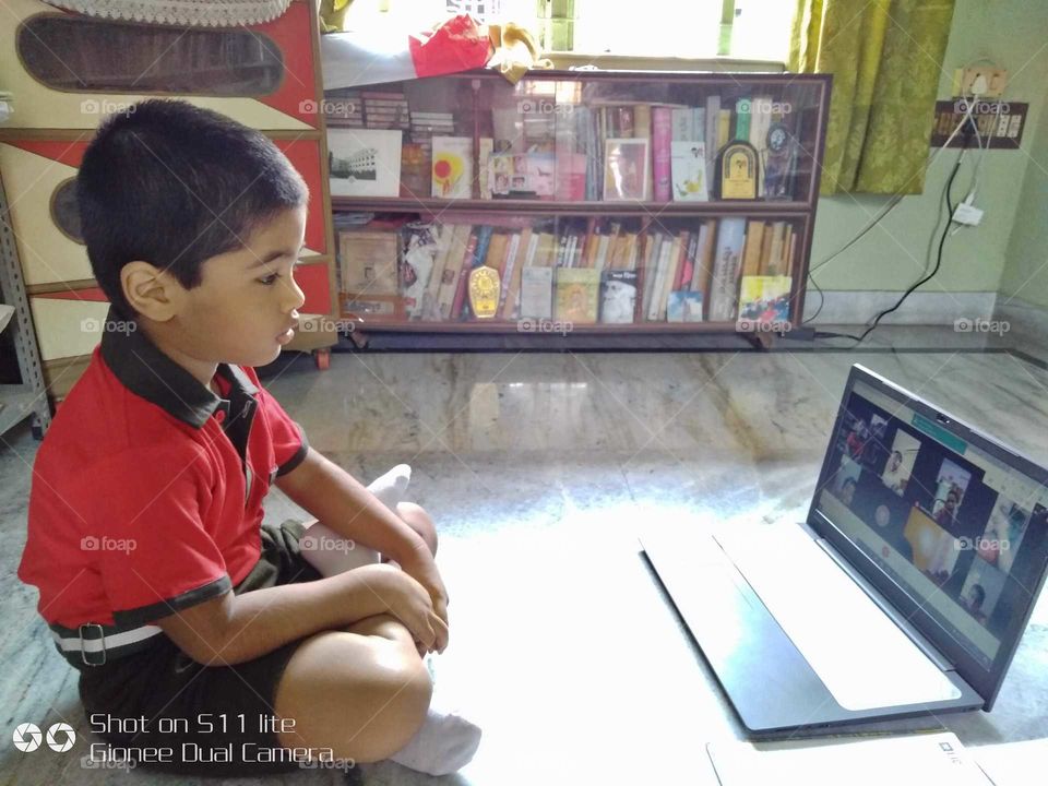 online class going on