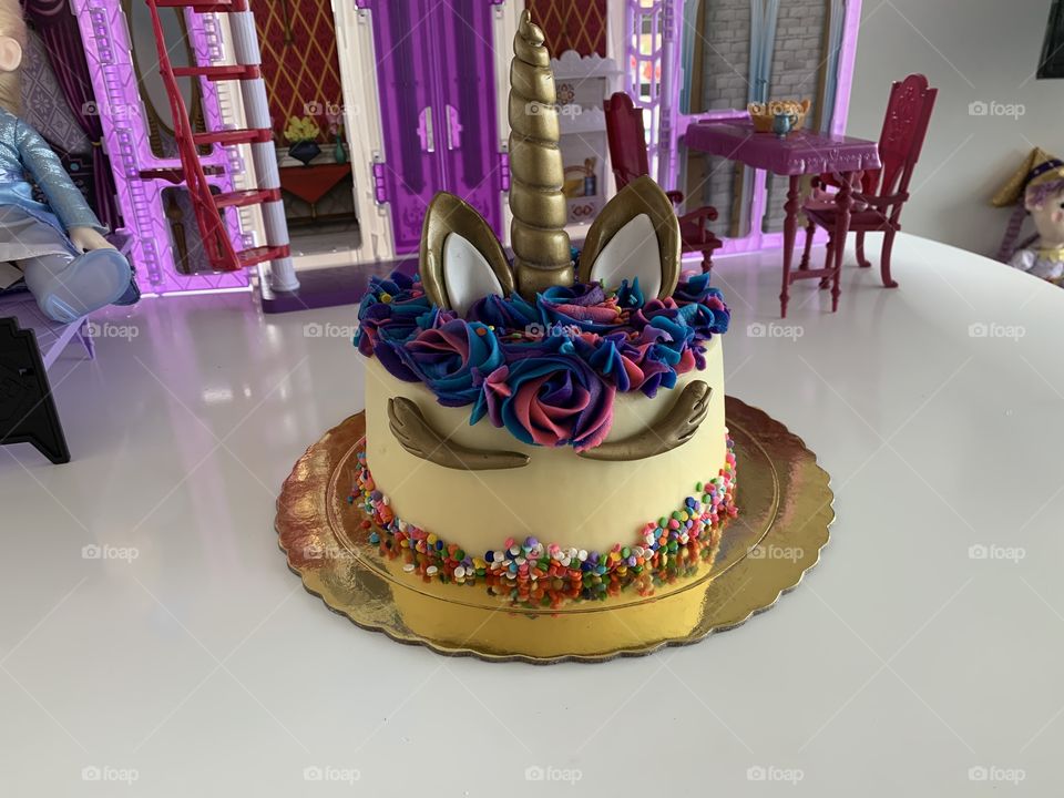 Torta de unicornio