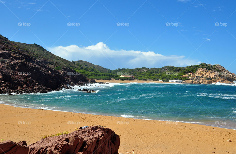 menorca island beach