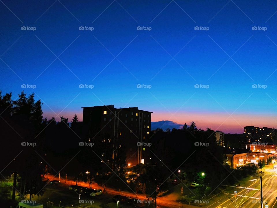 evening has  beautiful colors 😘🌞