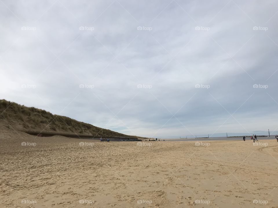 Sea Palling on mild January day