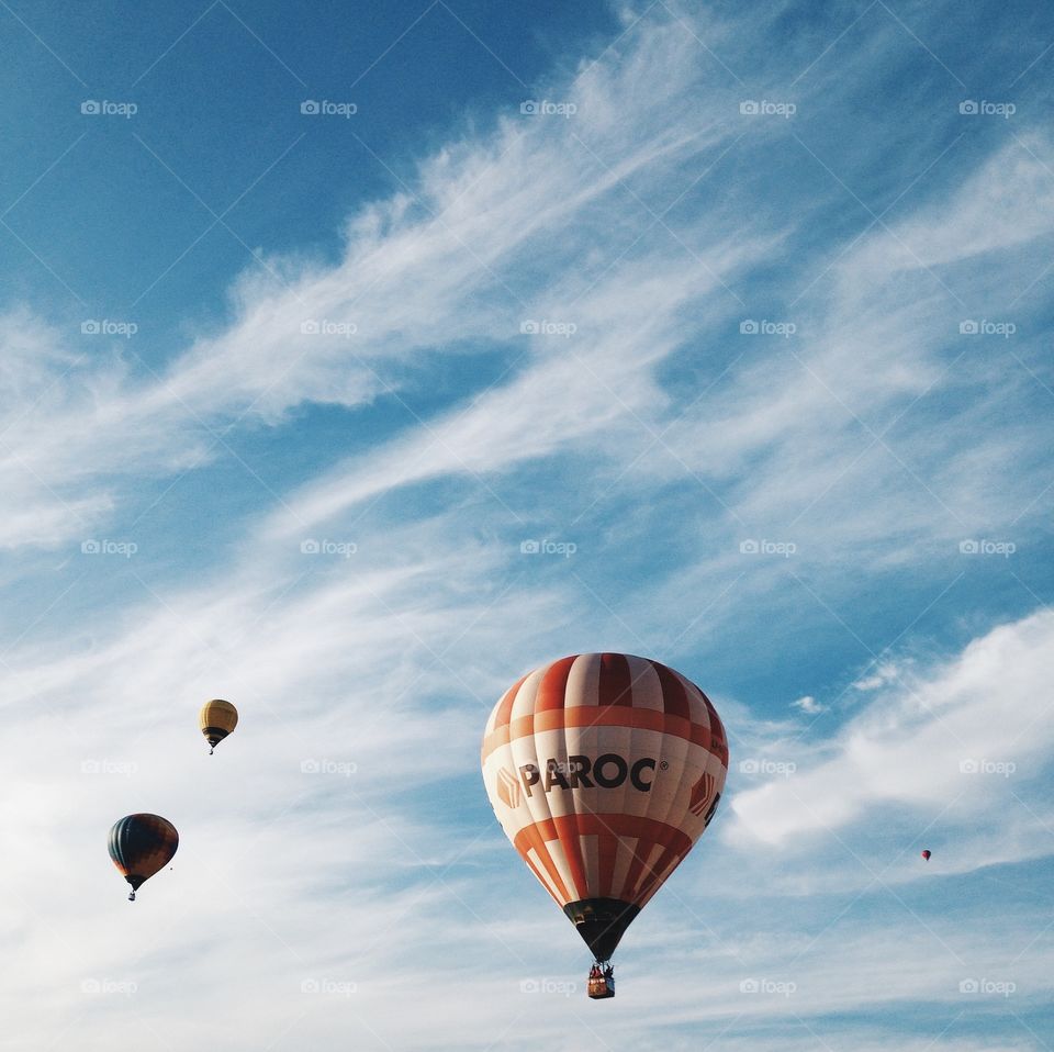 Air balloons . festival dedicated to the 70 years of peaceful sky over land!