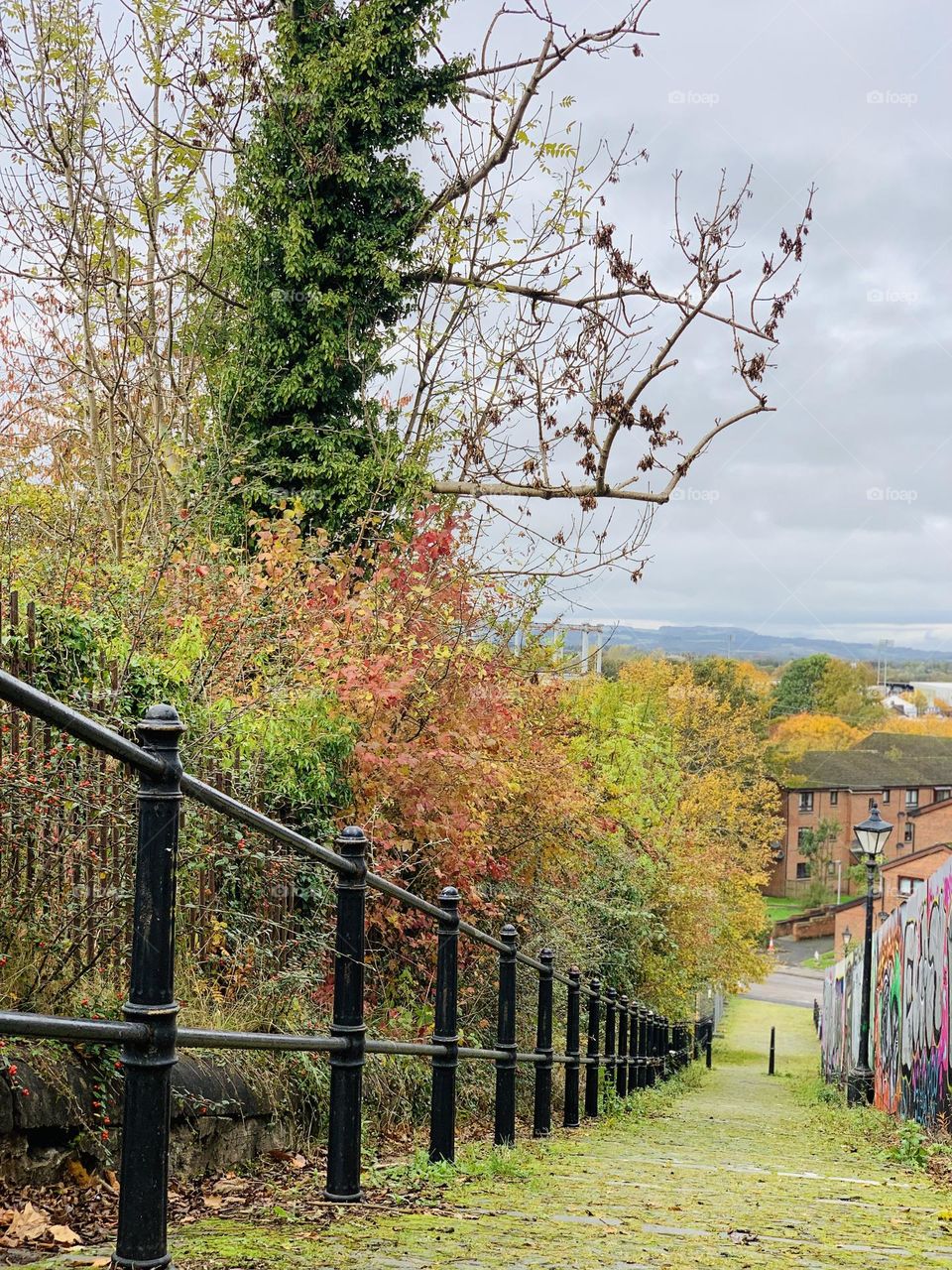 Autumn season in Scotland 