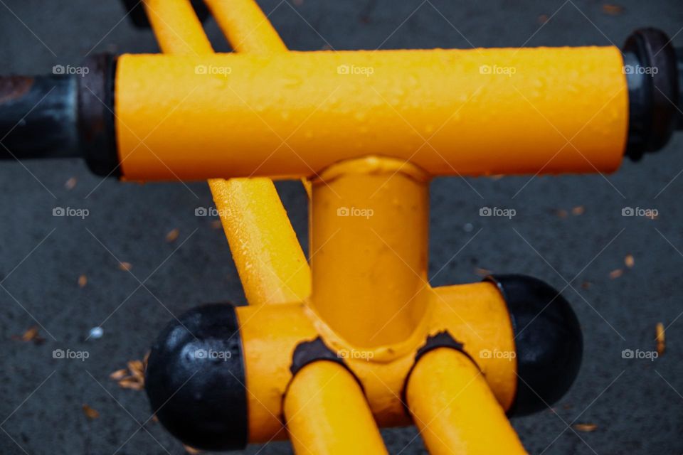 A swing in the park