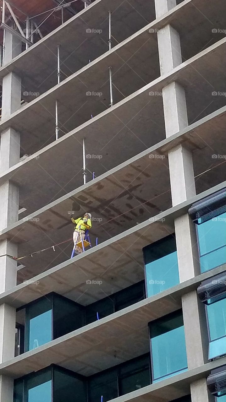 he is 6 stories high