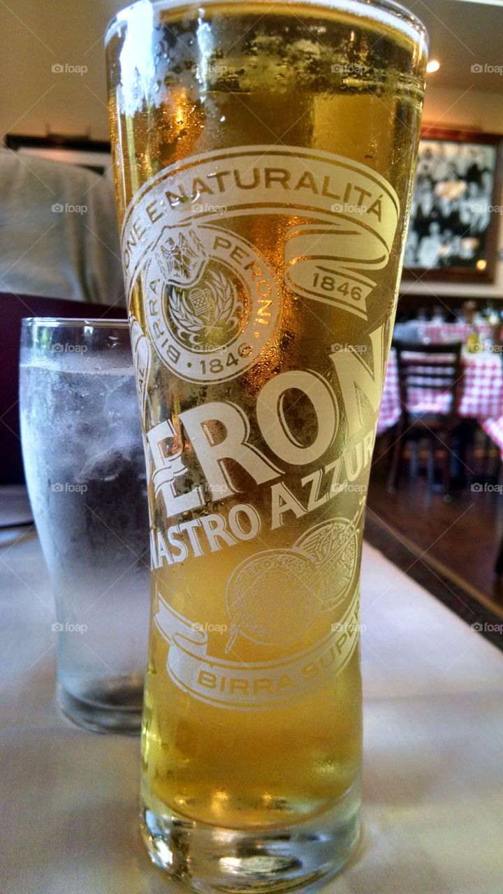 Peroni. had me sold..
