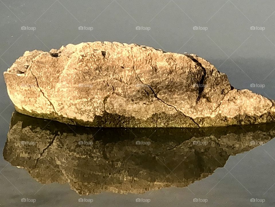 Rock of Holiday Lake