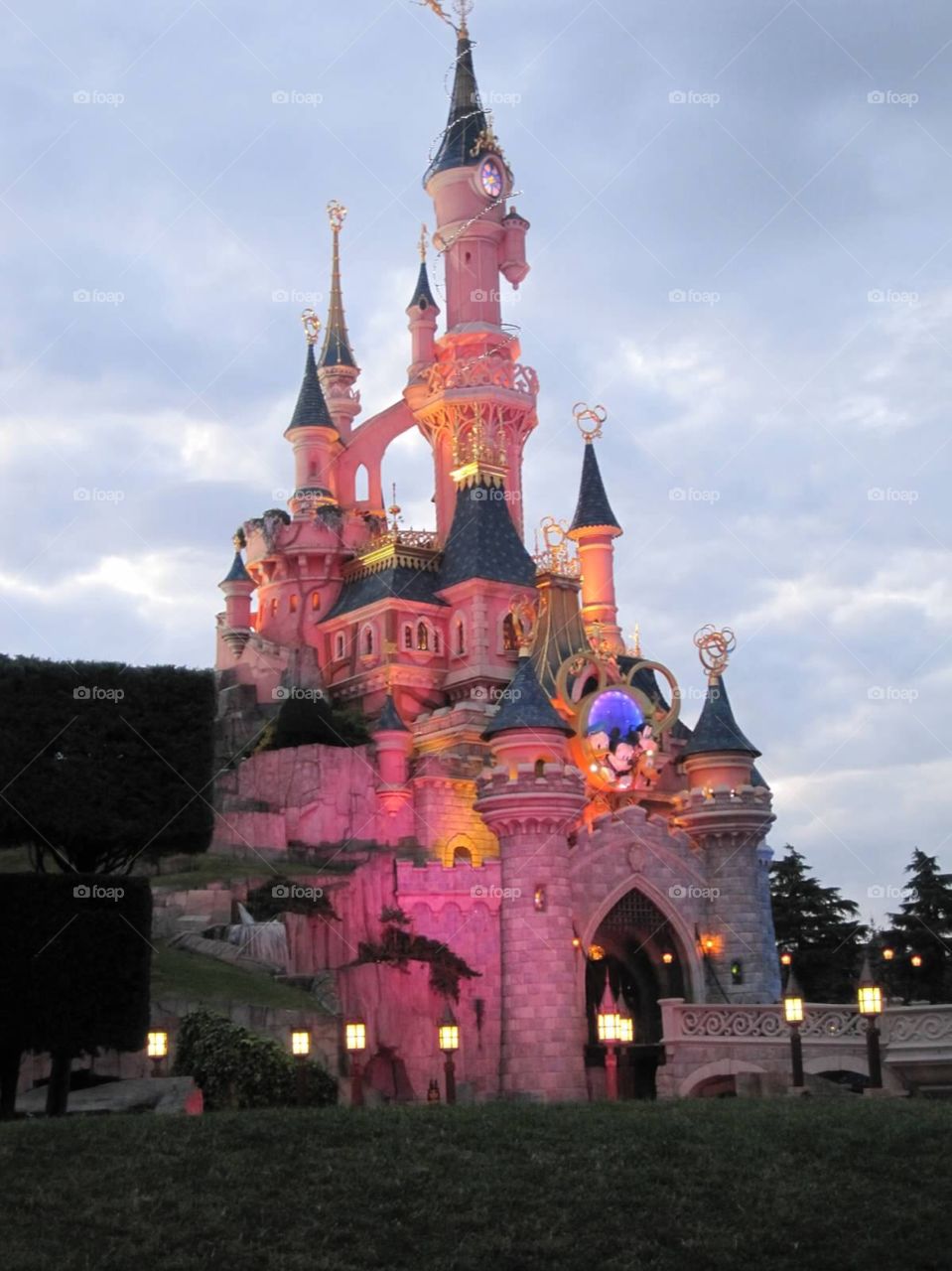 Disneyland Paris. Castle at Disneyland Paris