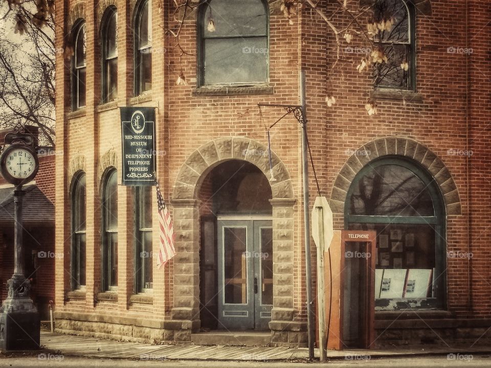 Telephone Museum.  Blackwater Missouri, downtown.