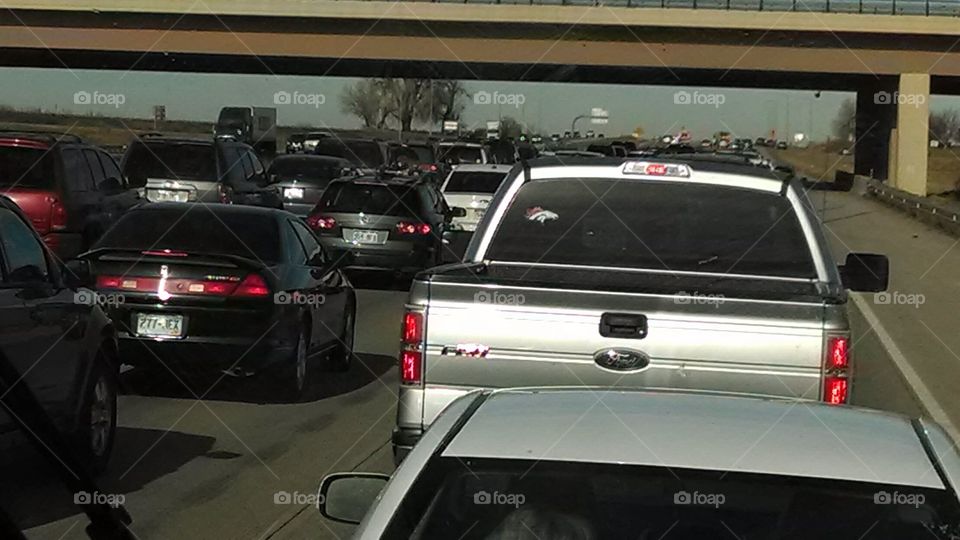 Bumper to Bumper Traffic