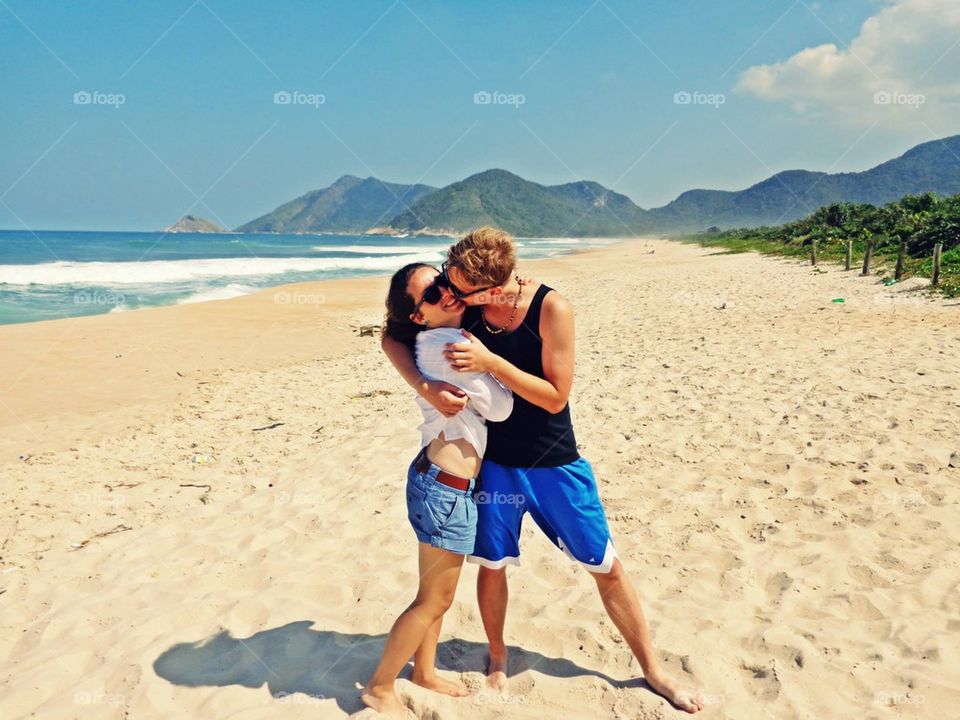 love me on the beach