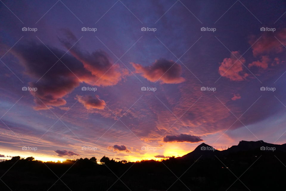 Sky#clouds#sunset#colors#moment#mountains