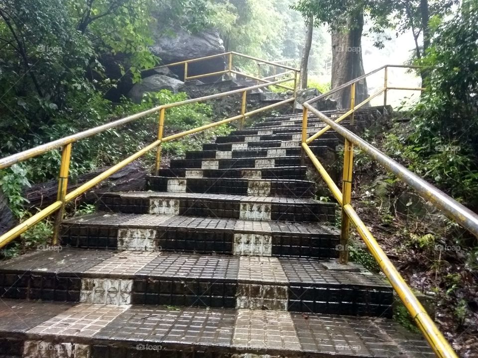 steps