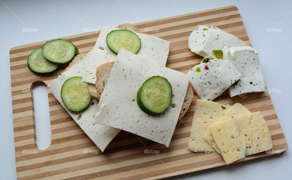 sandwiches with cheese