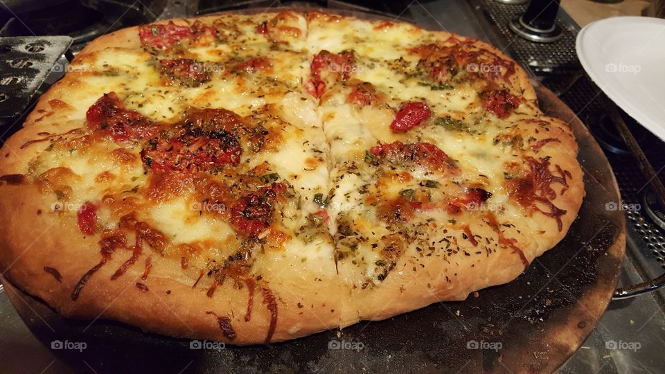 Pizza, Food, Cheese, Dough, Mozzarella