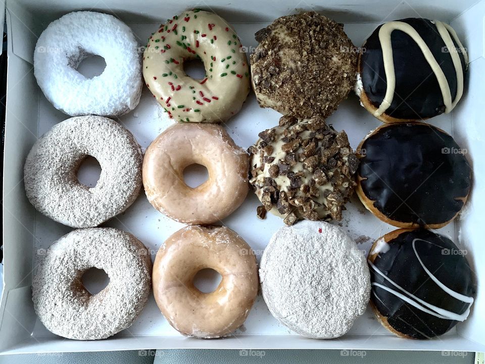 Delectable donuts 