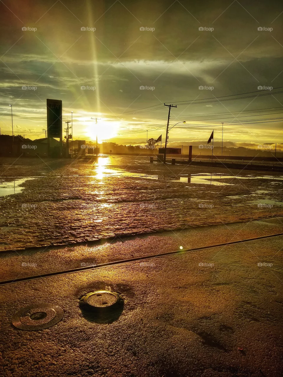 Golden sunset