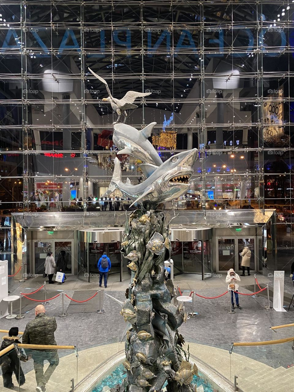 Shopping centre in Kiew 