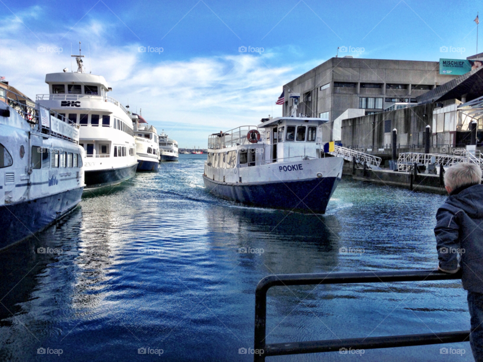 Foap Boston Harbor Ferry Aquarium By Schalock Stock Photo Boston Harbor Ferry Aquarium By Schalock