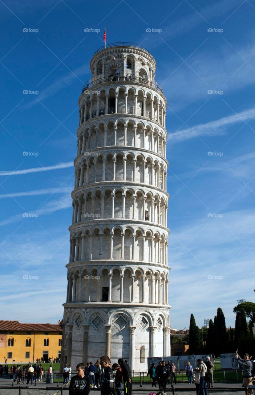 Leaning Tower of Pisa, Pisa Italy, 2011