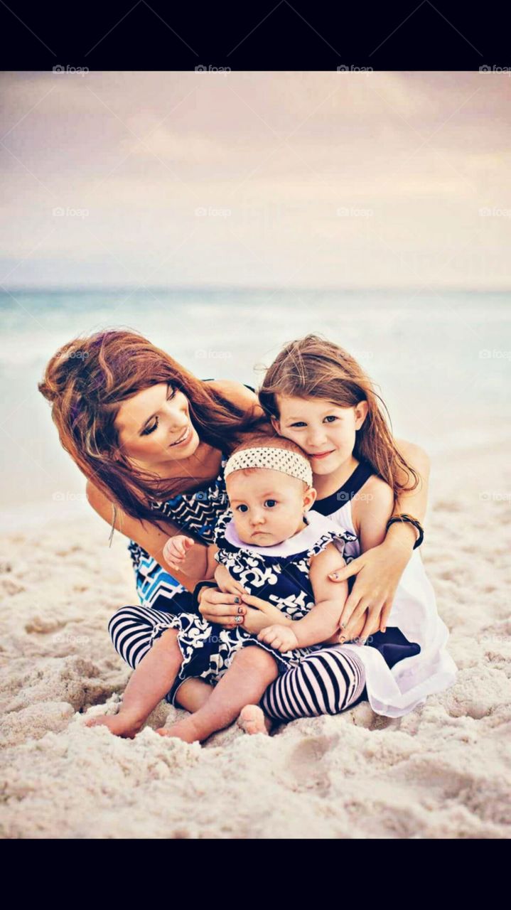 Me And My Girl's On The Beach