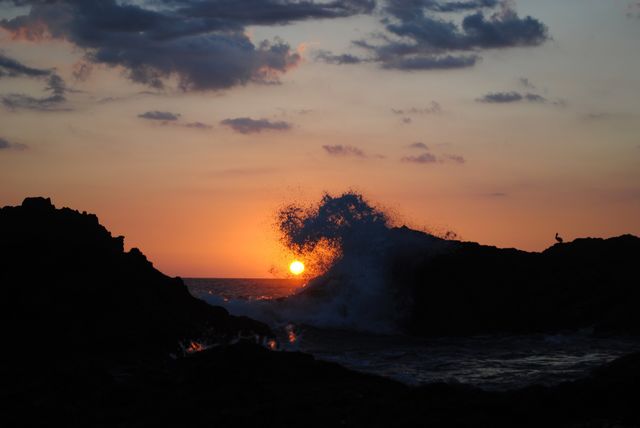 Sunset in Jaco, Costa Rica 