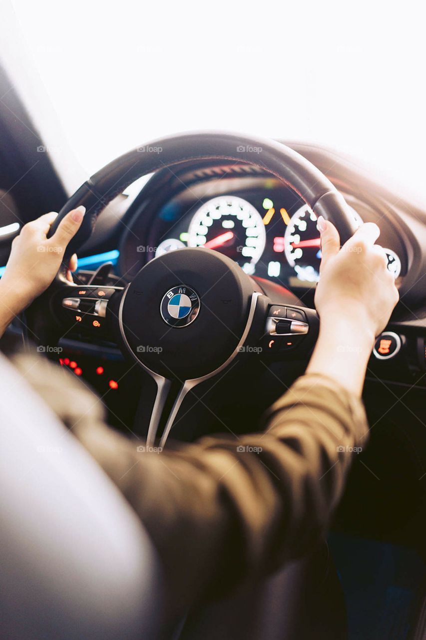 BMW driving 🚘