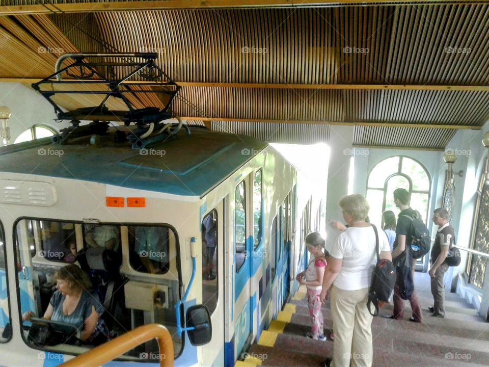 Commuting series: Public transport. funicular