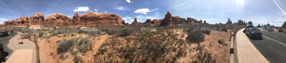 Nice Moab red rocks