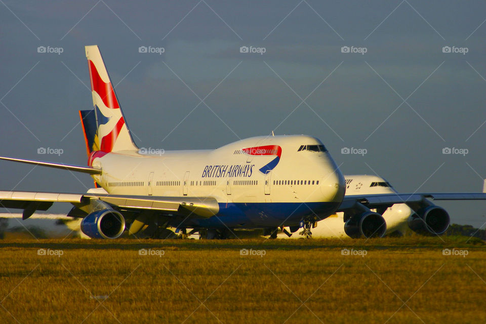 BRITISH AIRWAYS BA B747-400 MEL MELBOURNE AUSTRALIA