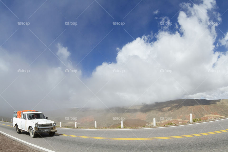 Road in the Atacama Desert.