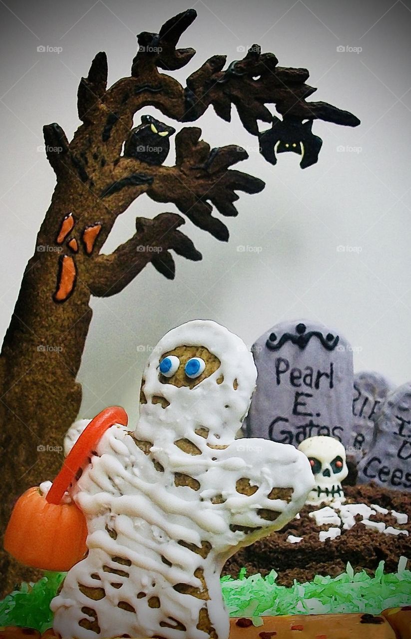 Gingerbread Cookie Mummy