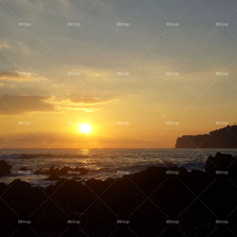 Hawaii Sunrise. vacation