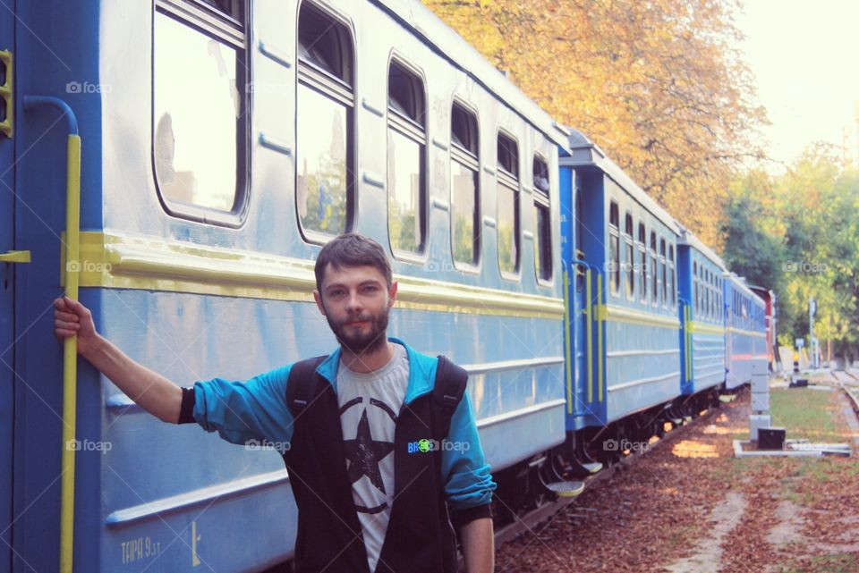 It's me) Railway for children in the park