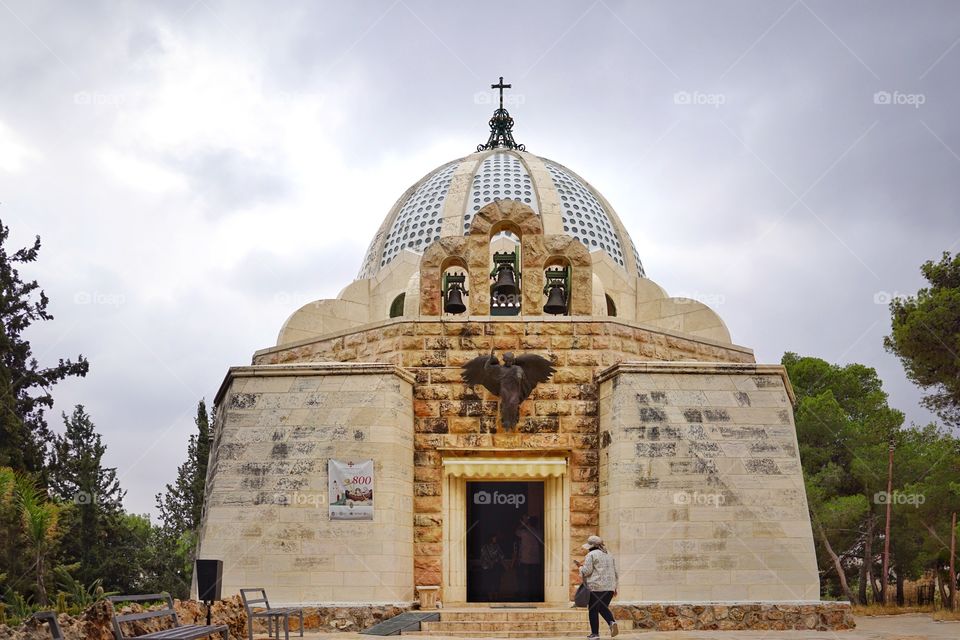 the church of shepherds field in Betlehem of Israel
